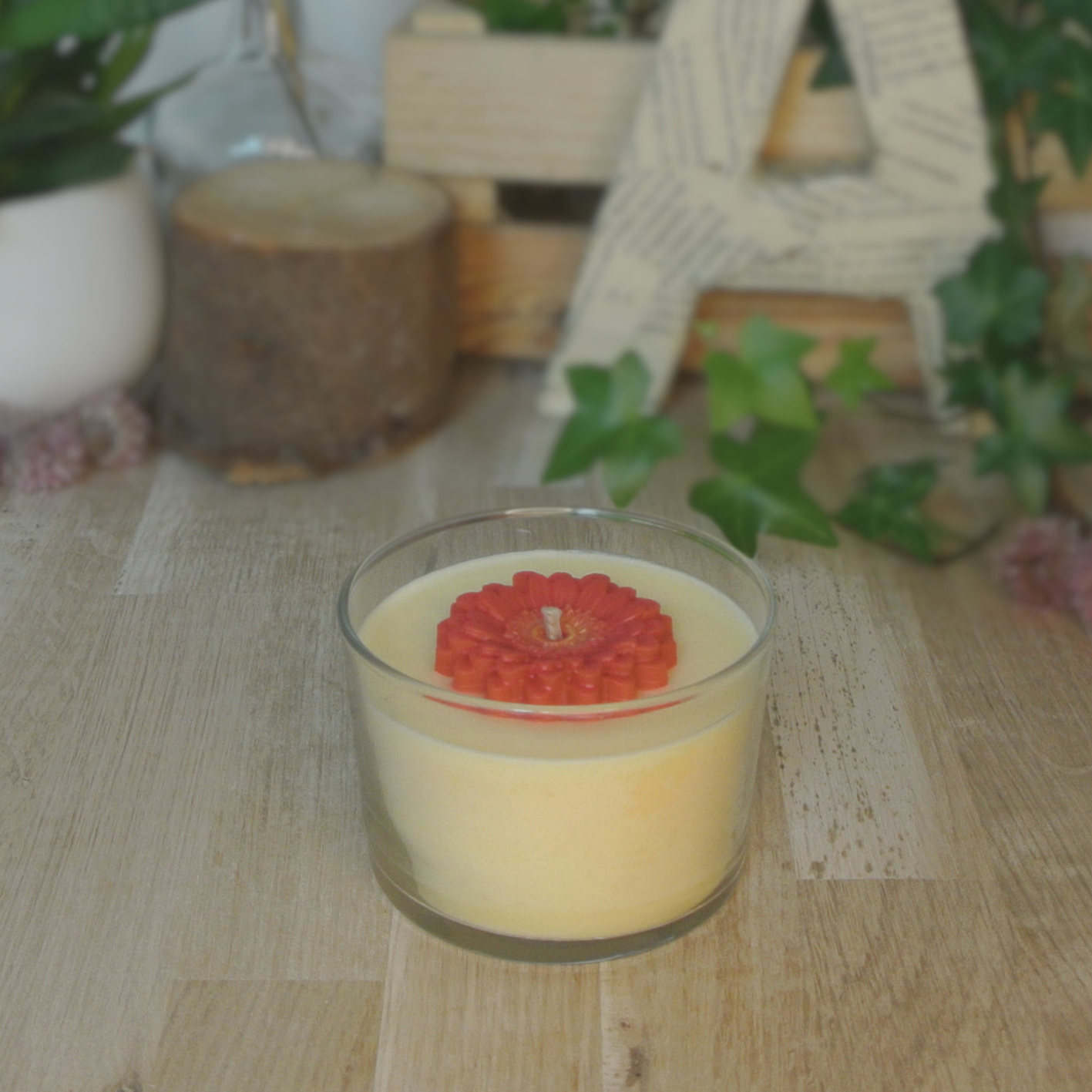 Bougie gourmande - Citronnelle et Géranium