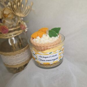 Bougie gourmande - Citron meringué