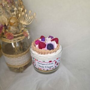 Bougie gourmande - Fruits rouges