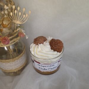 Bougie gourmande - Rocher parliné